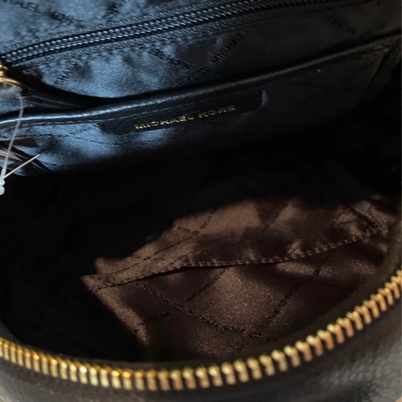 Michael Kors Erin small leather black backpack main image 4